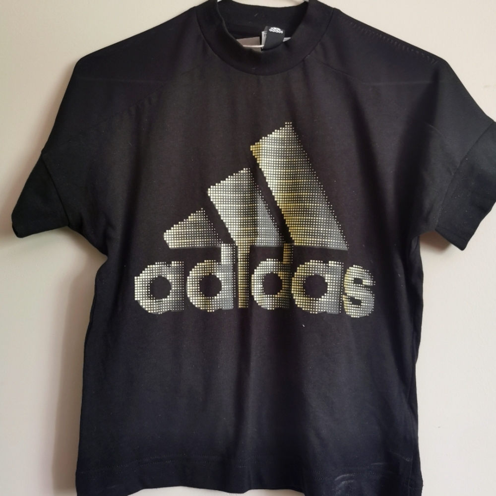 Adidas Mock Neck Athletic Top